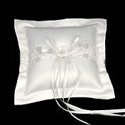 samlet elegance satin vielsesring bærer pude