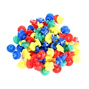farverige nåle puder 100pcs