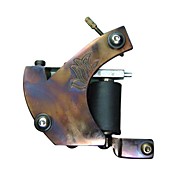 solido di ferro lavorato a mano macchina del tatuaggio 8 pistola avvolgere bobine di linea (dt-M105)