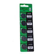 CR2025 3V batteria a bottone cellule (5-pack)
