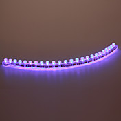 luzes do carro decorativas SMD-24cm (azul)
