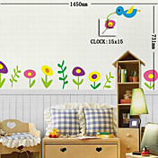 decorativos etiqueta Wall Clock (0752-Hz-15a073)