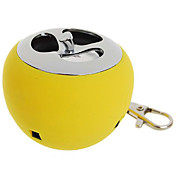 apple usb en forme de conduit mini haut-parleur (jaune)