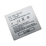 substituição de bateria para câmera digital dbl20 anyo digital sanyo dmx-cg9/vpc-ca8/dsc-j4 (09370271)