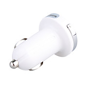 Car Cigarette Powered USB Adapter/Charger with Extra Cigarette Power Socket (DC 12V/24V)