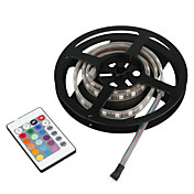 12w LED multicolor banda de luz con control remoto