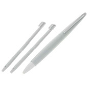 blanc tactile + stylet stylets ensemble stylo à bille pour Nintendo DSi LL (3-pièces pack)