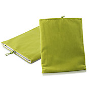 caja de la bolsa de tela suave protector para 1/2/3/4 ipad y otros (verde)