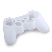beschermende siliconen case voor de PS3-controller (wit)
