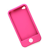 Custodia in silicone per iPhone 4 - Rosa