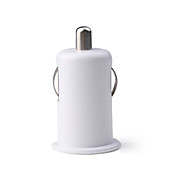 cigare de la voiture alimentée 1000ma adaptateur usb / chargeur - blanc (DC 12V)