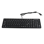 ultra-delgado wearproof cable del teclado, interfaz USB (smq5846)