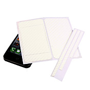 etiqueta de bricolaje de protección para el iphone 4 - blanco