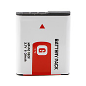 np-bg1/fg1 kompatibel 3,7 V 1100mAh Akku für Sony DSC-W3, W5, W50 und mehr