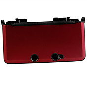 caja de aluminio de protección para 3ds (rojo)