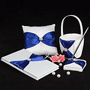 colección de esplendor de la boda puesto en azul marino (4 piezas)