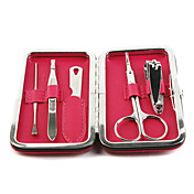 Stainless Stee Manicure Kit (5PCS-Rose Red)