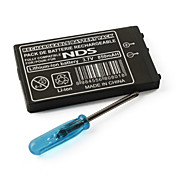 3.7V 850mAh oppladbart li-ion batteri for Nintendo DS NDS med skrutrekker