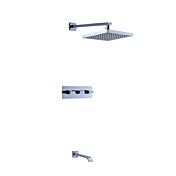 Contemporary Tub Shower Faucet with 8 inch Shower Head
