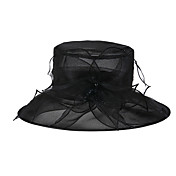 organza splendido matrimonio con paillettes / cappello di festa