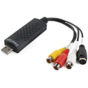 Easycap 1 kanaals USB 2.0 video-adapter met audio opnemen en bewerken van hoge-kwaliteit video