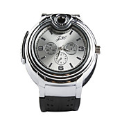 Reloj Encendedor Pulsera (Plateado)