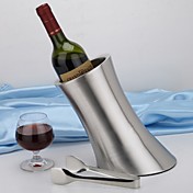 vino de acero inoxidable refrigerador de la botella titular