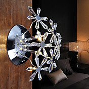 FLORIN - Muurlamp van Kristal met 3 Lampen