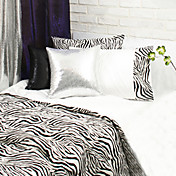 3pcs zebra Königin Bettbezug Set