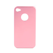 Custodia protettiva in alluminio / foro sul retro per iphone 4 - pesca rosso