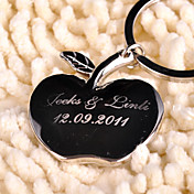 Personalized Key Ring - "You are the apple of my eye" (Set of 6)