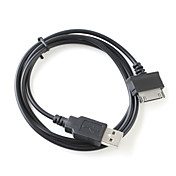 trasmissione dati USB + cavo di ricarica per Dell Streak mini 5 - nero (80cm di lunghezza)