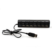 multi-prise de courant de conception 7 ports salut-Speed ​​USB 2.0 Hub