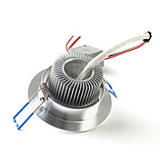 3W 220-250LM Warm White Light LED Ceiling Bulb (85-265V)
