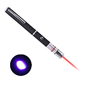 5 in 1 modelli atttacted penna puntatore laser blu (sono 3 batterie AAA)