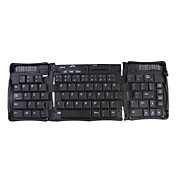 compacto plegable 69-clave teclado USB para PC / Tablet PC / portátil - negro