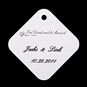 Personalized Favor Tags - Eat Drink and be Married (set of 36)