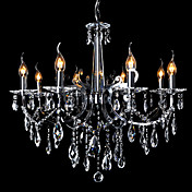 LIÉVIN - Kroonluchter van Kristal met 8 Lampen