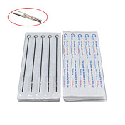 200 stuks steriele roestvrij staal tatoeage naalden 9 ronde liner (9rl)
