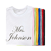 personnalisé "mrs." T-shirt