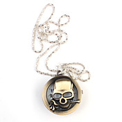Stainless Steel Pocket Watch with Chain