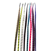50 peças de 15 polegadas extensões de cabelo sintéticos de penas