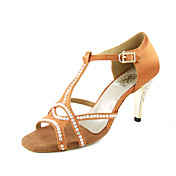 Performance Dance Shoes Satin Upper Women's Latin Dance Shoes More Colors