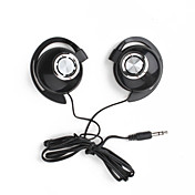 Super Bass elegante fones de ouvido estéreo (preto)