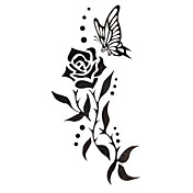 5 Stück stieg wasserdicht temporäres Tattoo (12,5 cm * 6,5 cm)