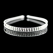 gorgeous-Legierung mit Strass Hochzeit Stirnband / Kopfstück