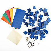 diy 3x3x3 cerebro teaser de magia iq cubo completo kit