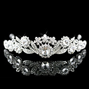 legering med cubic zirconia bryllup brude tiara