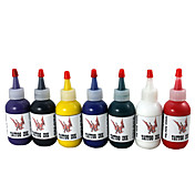 Top encre de tatouage de qualité fixées 7 * 60 ml