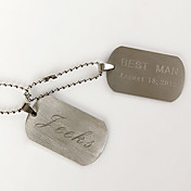 Personalized Tag Necklace - Name